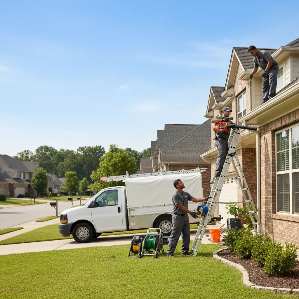 Home Gutter Service in Harvel, IL near me